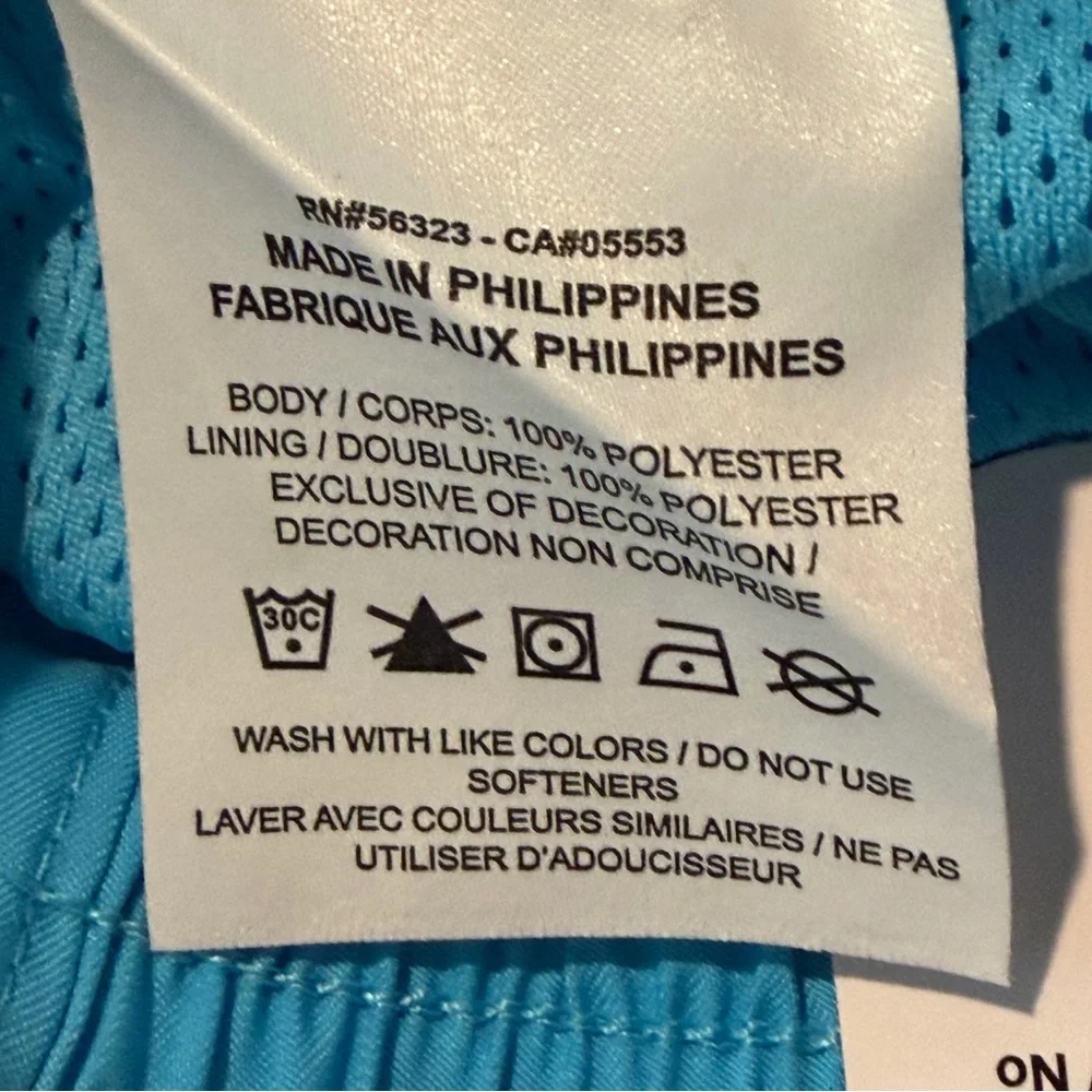 Nike Men’s Woven Flow -SZ XXL- Light Blue Mesh Lined Athletic Shorts